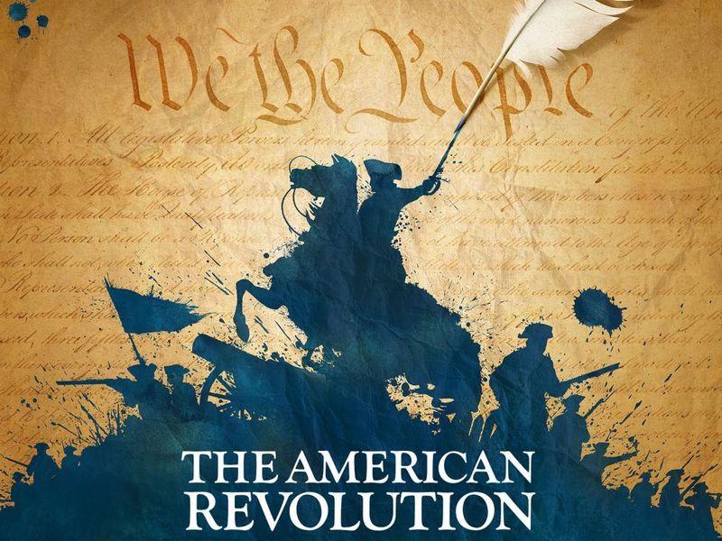 graphic from the American Revolution film