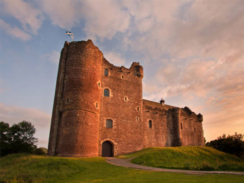 Doune Castle in Scotland 